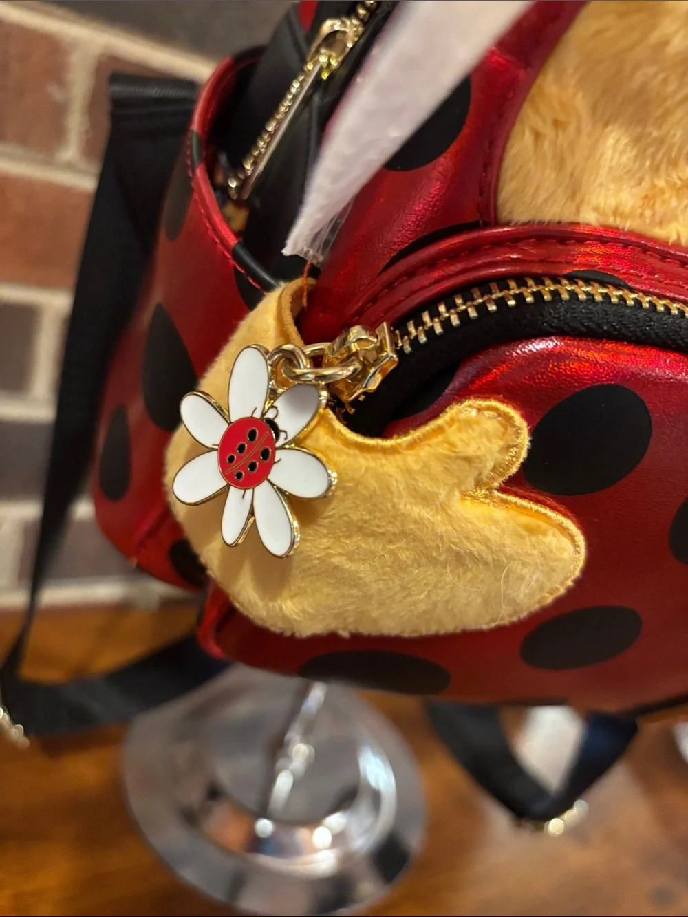 Loungefly Disney Winnie thePooh Ladybug Halloween Costume Mini Backpack